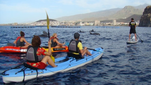 Tenerife sea kayak
